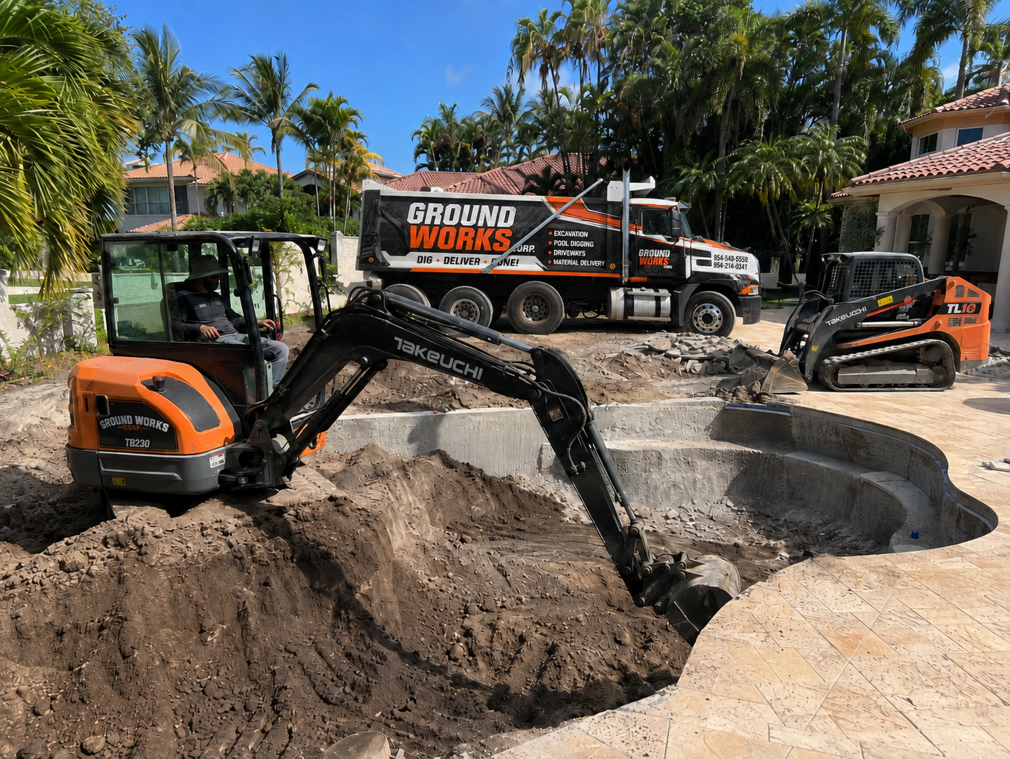 Ground Works Corp Excavator and Heavy Equipment