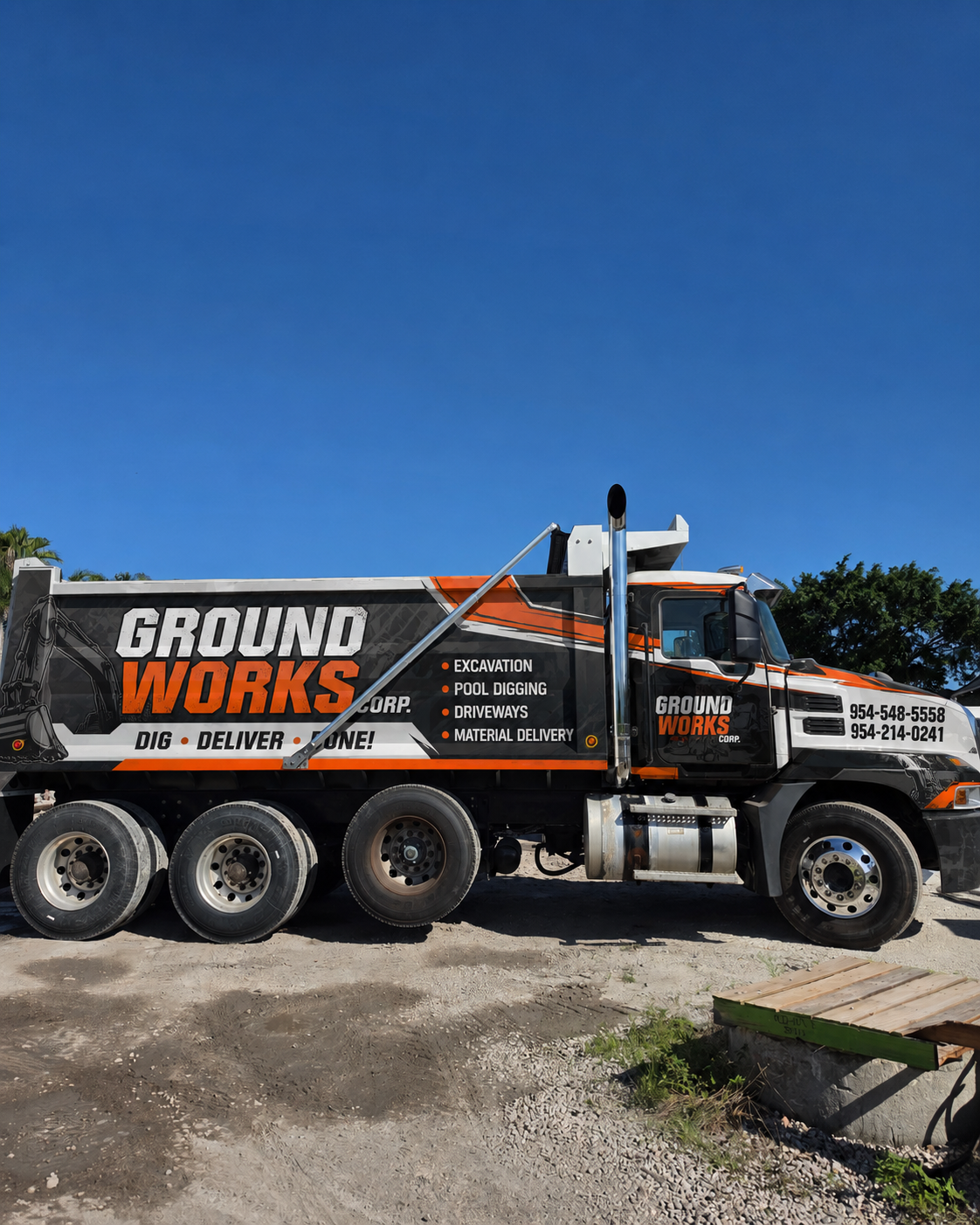 Ground Works Site Preparation and Excavation Team
